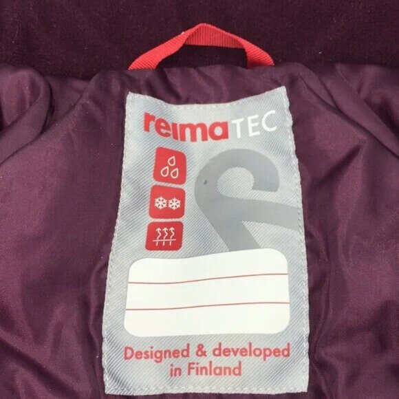 Reimatec Infant Girls Snowsuit Size 9-12 Months Waterproof Windproof Finland - Picture 2 of 12